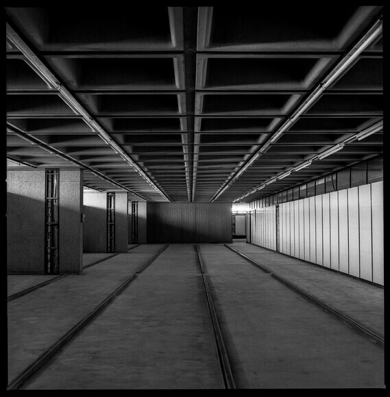 img219 
 Birmingham Central Library Project
Copyright - Richard Southall 
 Keywords: Birmingham, Central, Library, Project, brutalism, architecture, interior, 60s, decay, concrete, chamberlain, square, demolition, Copyright, Richard, Southall, emphasis, photography, photographer