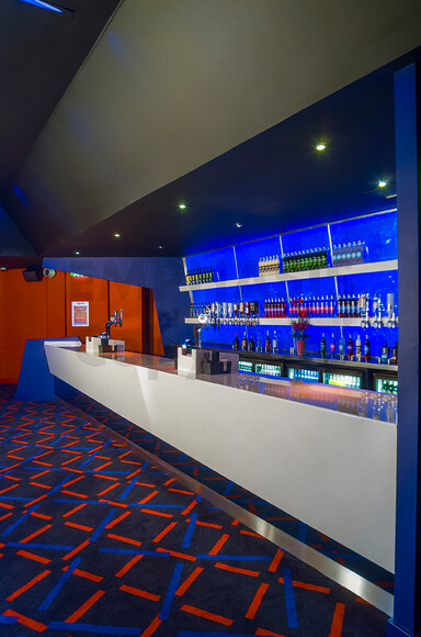 8N4T3595 
 Lava Ignite Nightclub - Chesterfield, UK
Copyright - Richard Southall 
 Keywords: Chesterfield, Copyright, Design, Ignite, Lava, Nightclub, Richard, Southall, architectural, architecture, bar, centre, city, club, dance, deltic, emphasis, interior, leisure, luminar, night, photographer, photography, uk, venue