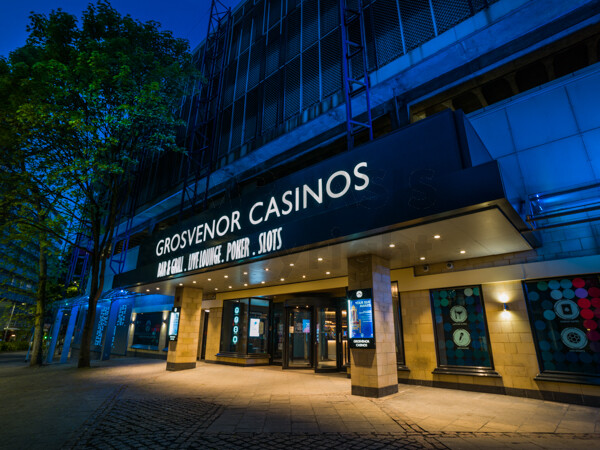 A9345745 
 Grosvenor Casino - Nottingham
Copyright - Richard Southall 
 Keywords: Grosvenor, Casino, Nottingham, gambling, roulette, cards, poker, gaming, bar, UK, maid, marian, way, NG1, Copyright, Richard, Southall, emphasis, photography, photographer