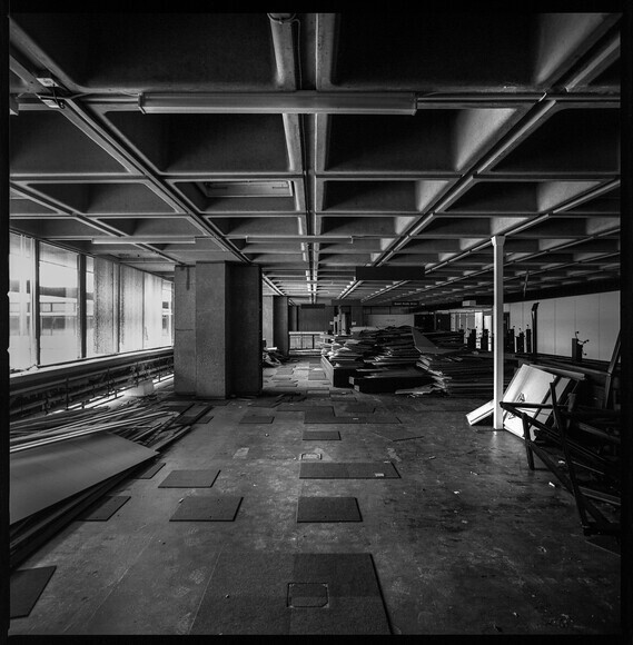 img227 
 Birmingham Central Library Project
Copyright - Richard Southall 
 Keywords: Birmingham, Central, Library, Project, brutalism, architecture, interior, 60s, decay, concrete, chamberlain, square, demolition, Copyright, Richard, Southall, emphasis, photography, photographer