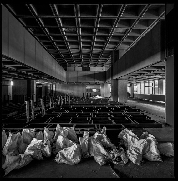 img221 
 Birmingham Central Library Project
Copyright - Richard Southall 
 Keywords: Birmingham, Central, Library, Project, brutalism, architecture, interior, 60s, decay, concrete, chamberlain, square, demolition, Copyright, Richard, Southall, emphasis, photography, photographer