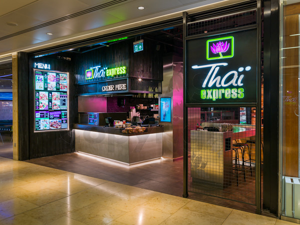 A9346894 
 Thai Express, Grand Central - Birmingham, UK
Copyright - Richard Southall 
 Keywords: Thai, Express, Grand, Central, Birmingham, UK, station, restaurant, unit, 36, Stephenson, street, b5 4ah, Copyright, Richard, Southall, emphasis, photography, photographer, food,