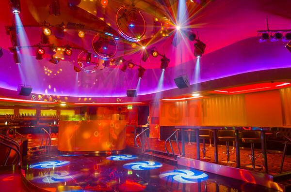 8N4T3711 
 Lava Ignite Nightclub - Chesterfield, UK
Copyright - Richard Southall 
 Keywords: Chesterfield, Copyright, Design, Ignite, Lava, Nightclub, Richard, Southall, architectural, architecture, bar, centre, city, club, dance, deltic, emphasis, interior, leisure, luminar, night, photographer, photography, uk, venue