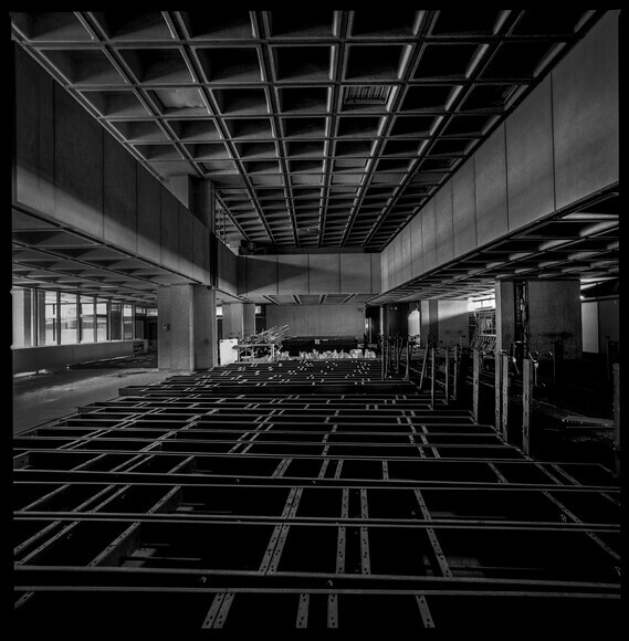 img222 
 Birmingham Central Library Project
Copyright - Richard Southall 
 Keywords: Birmingham, Central, Library, Project, brutalism, architecture, interior, 60s, decay, concrete, chamberlain, square, demolition, Copyright, Richard, Southall, emphasis, photography, photographer